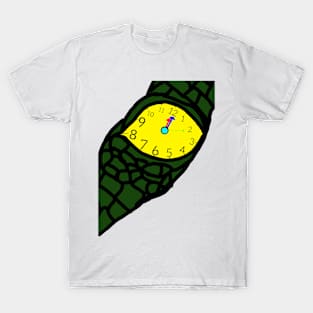 Crocodile clock T-Shirt